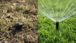 Broken Sprinkler Repair