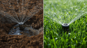 Broken Sprinkler Pipe Repair