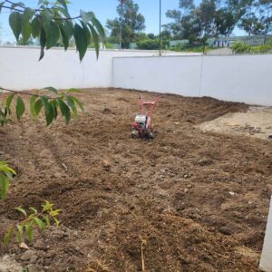 lawn soil preparation