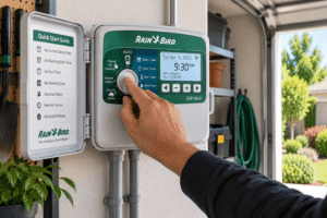 fall sprinkler schedule